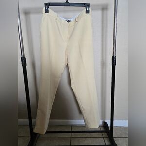 Talbots Women's Yellow Hampshire Ankle Pant